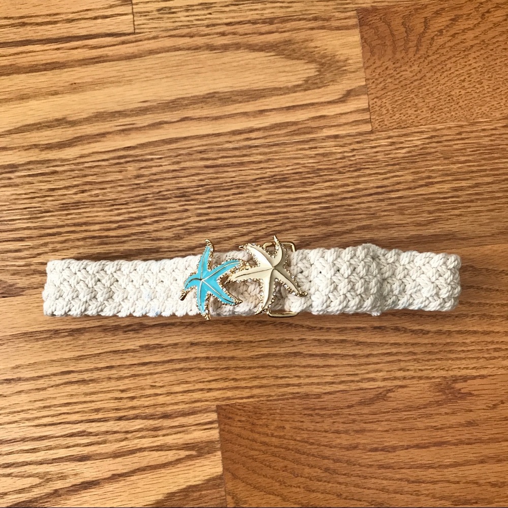 J.Crew woven braided rope belt